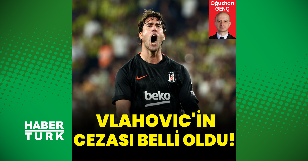 Dusan Vlahovic'in cezası belli oldu: Beşiktaş itiraz edecek!
