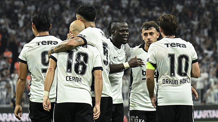 Beşiktaş, Hradec Kralove'yi 1-0 mağlup ederek play-off turuna yükseldi