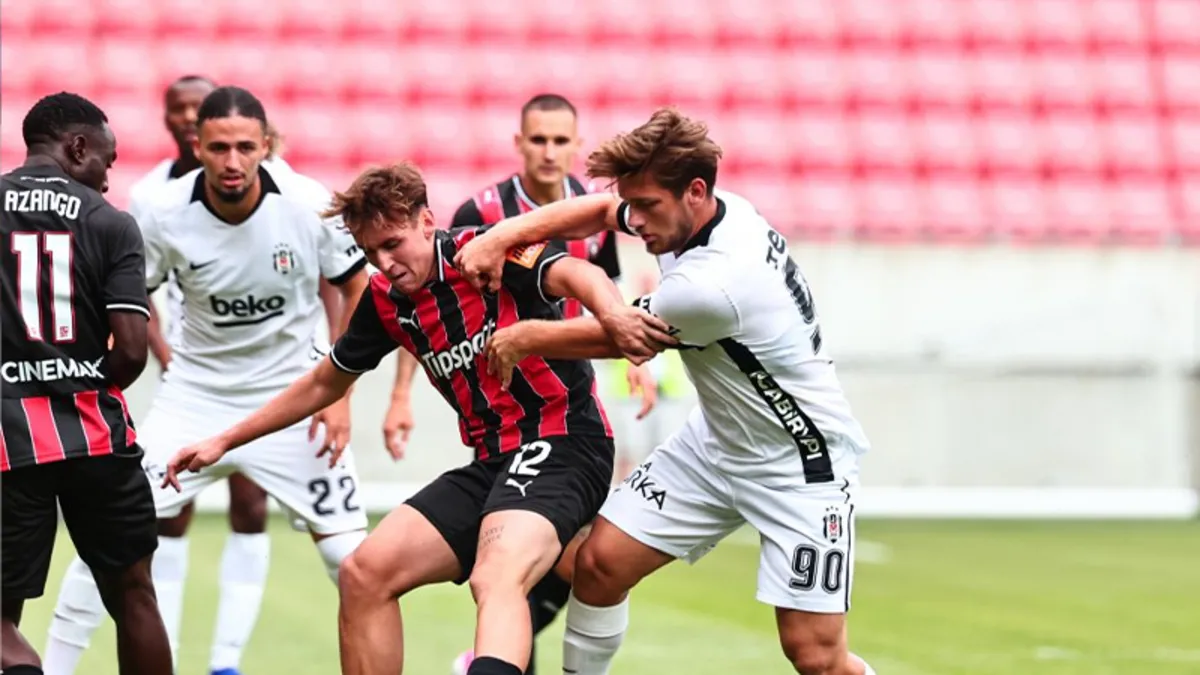 Beşiktaş, Slovakya kampında Spartak Trnava'ya 3-2 mağlup oldu