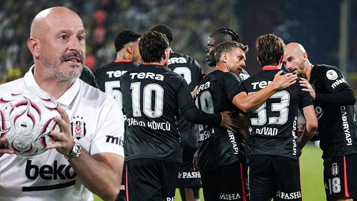 Beşiktaş, Fenerbahçe'yi 2-1 yenerek zirveye oynuyor