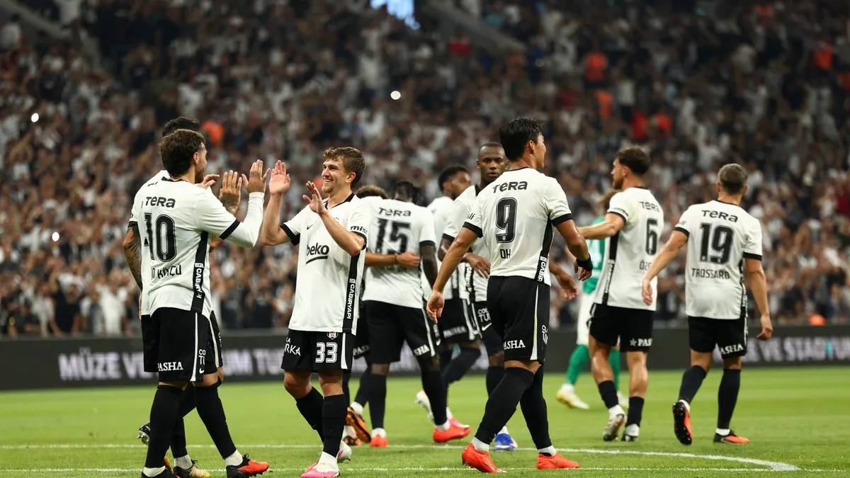 Beşiktaş, Zalgiris'i Farklı Geçti! 3-0'lık Zaferle Avrupa Ligi'ne Adını Yazdırdı