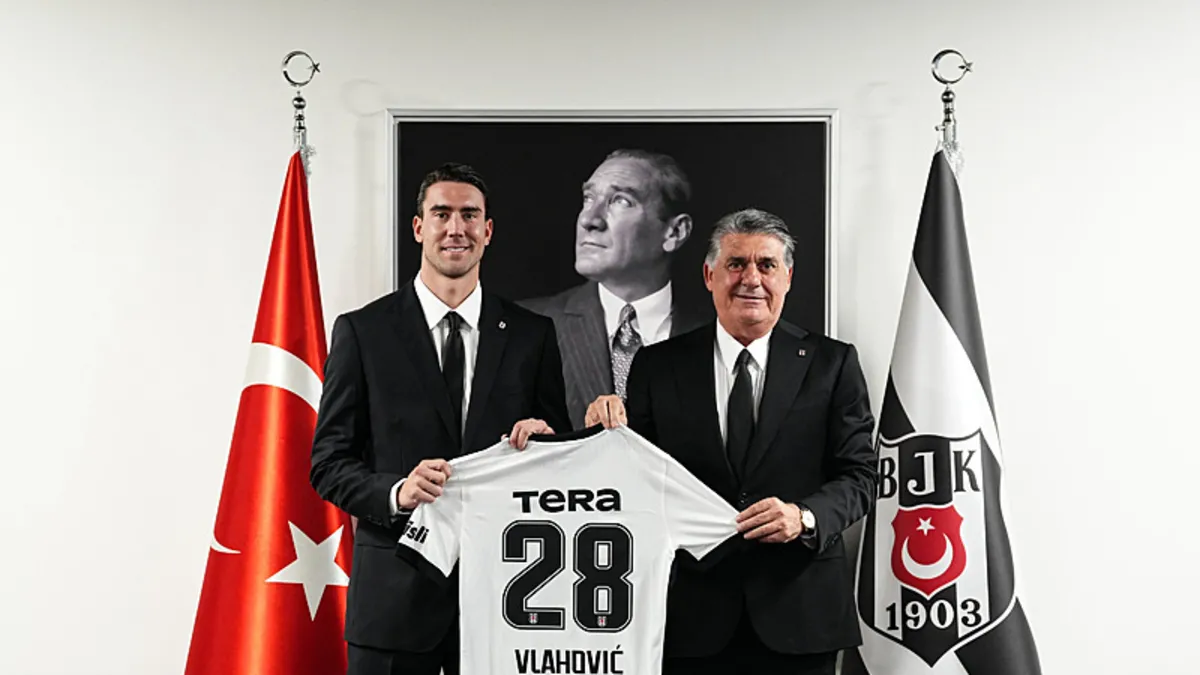 Dusan Vlahovic, Beşiktaş tarihinin 204. yabancı futbolcusu oldu!