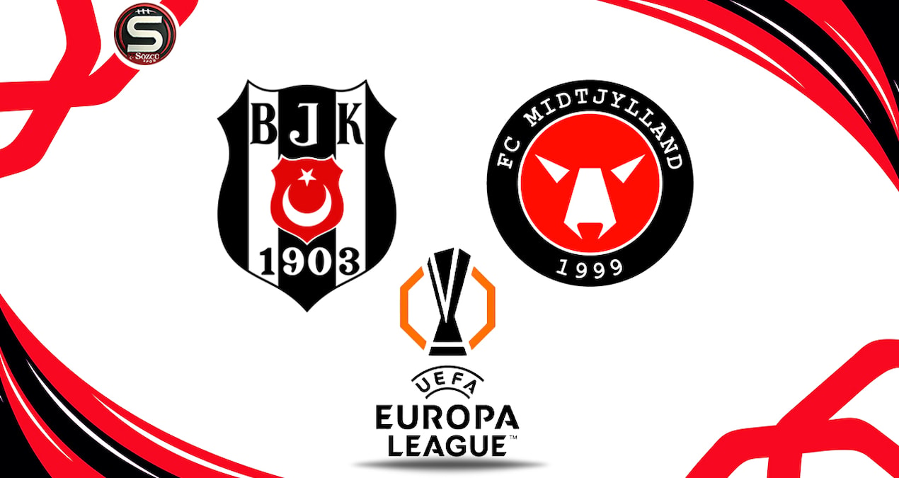 Beşiktaş, Midtjylland ile UEFA Avrupa Ligi'nde karşılaşıyor