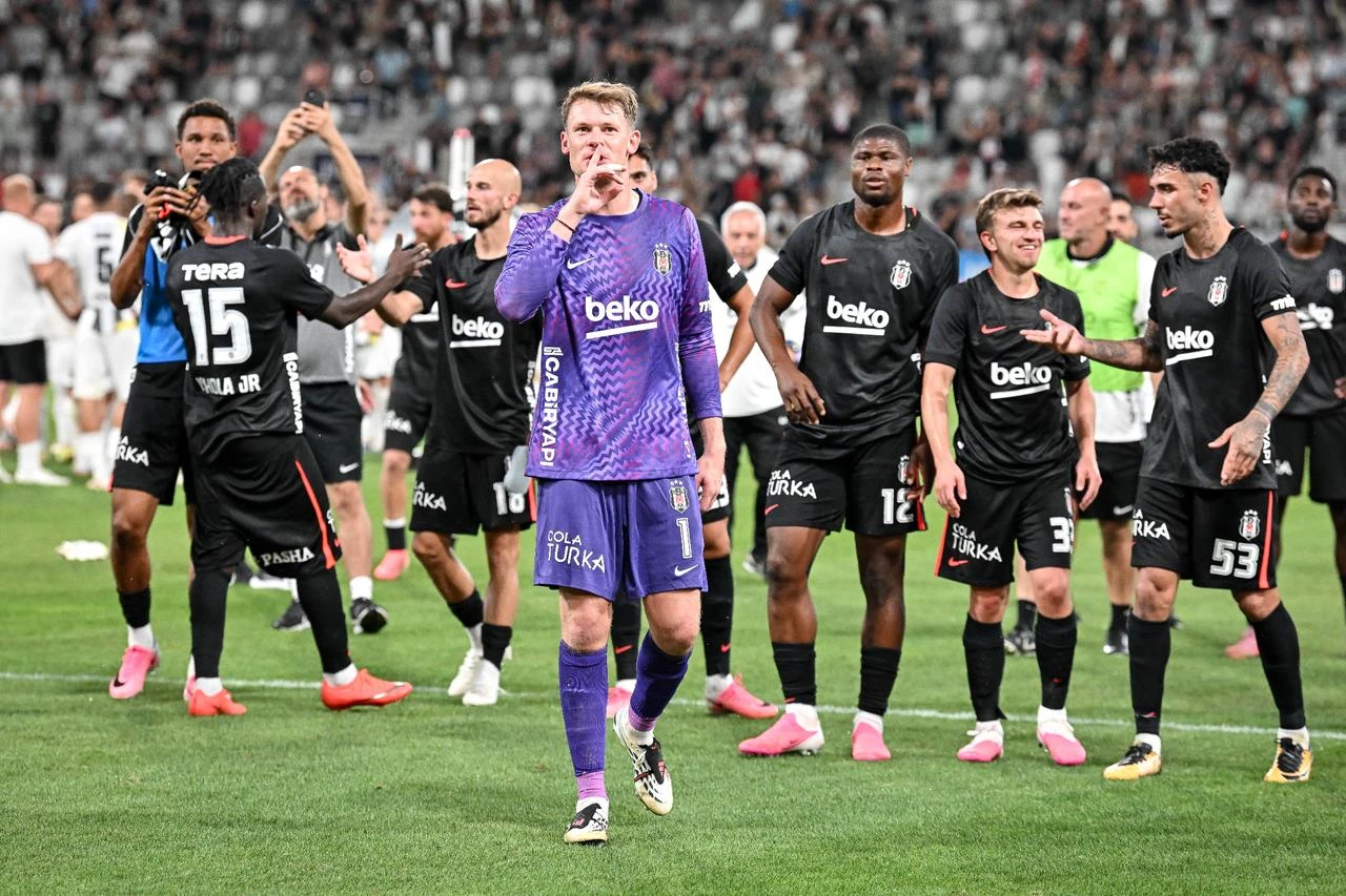 Alexander Nubel, Beşiktaş'ın Avrupa'daki mükemmel serisini sürdürdü
