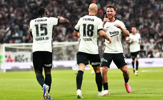 Beşiktaş, Hradec Kralove'yi 1-0 yenerek play-off turuna yükseldi