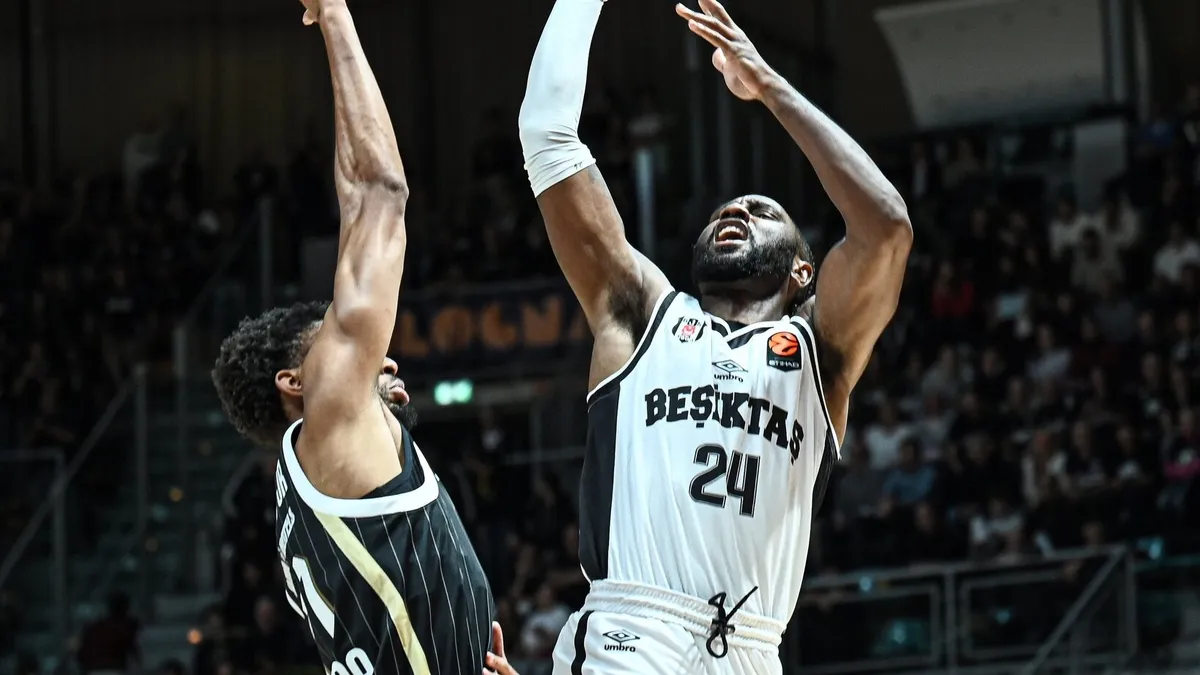 Beşiktaş, Virtus Bologna'yı son saniyede geçerek galip geldi!