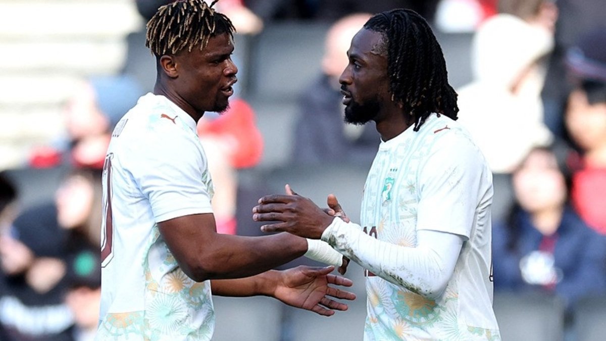 Agbadou ve Oh, hazırlık maçında karşı karşıya geldi: Fildişi 4-0 kazandı