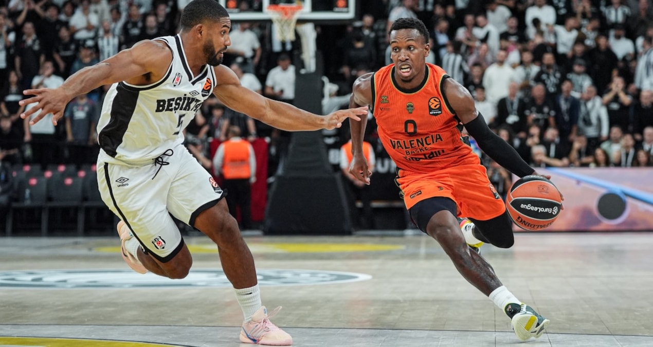 Beşiktaş EuroLeague'e döndü ama Valencia'ya son top ile kaybetti