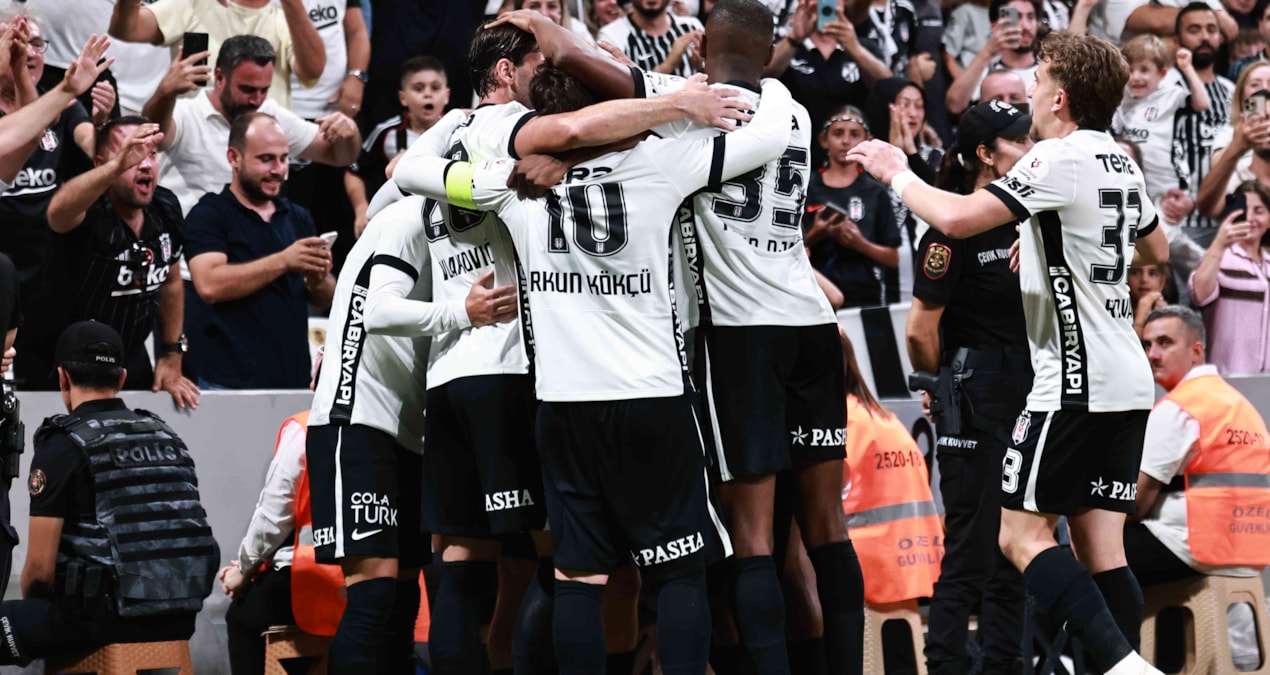 Beşiktaş'ın Avrupa Ligi kadrosu belli oldu! 32 kişilik liste açıklandı