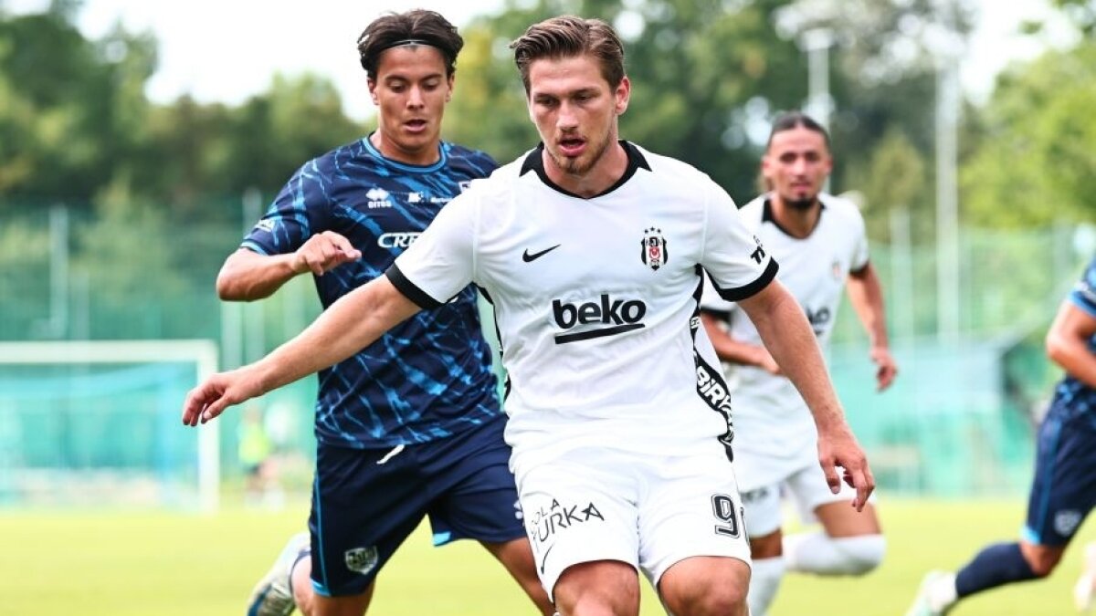 Beşiktaş, Slovakya'da ikinci hazırlık maçında 0-0 berabere kaldı