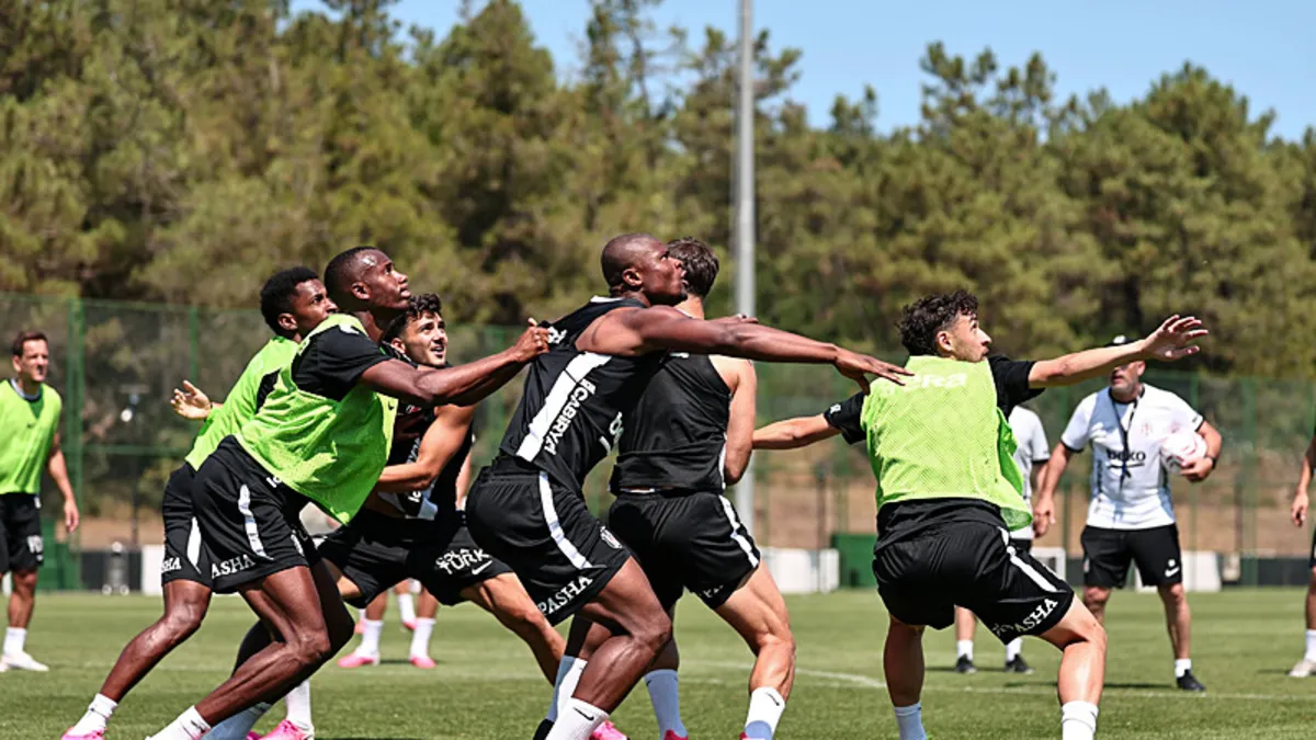 Beşiktaş, Midtjylland Maçı Hazırlıklarına Devam Ediyor
