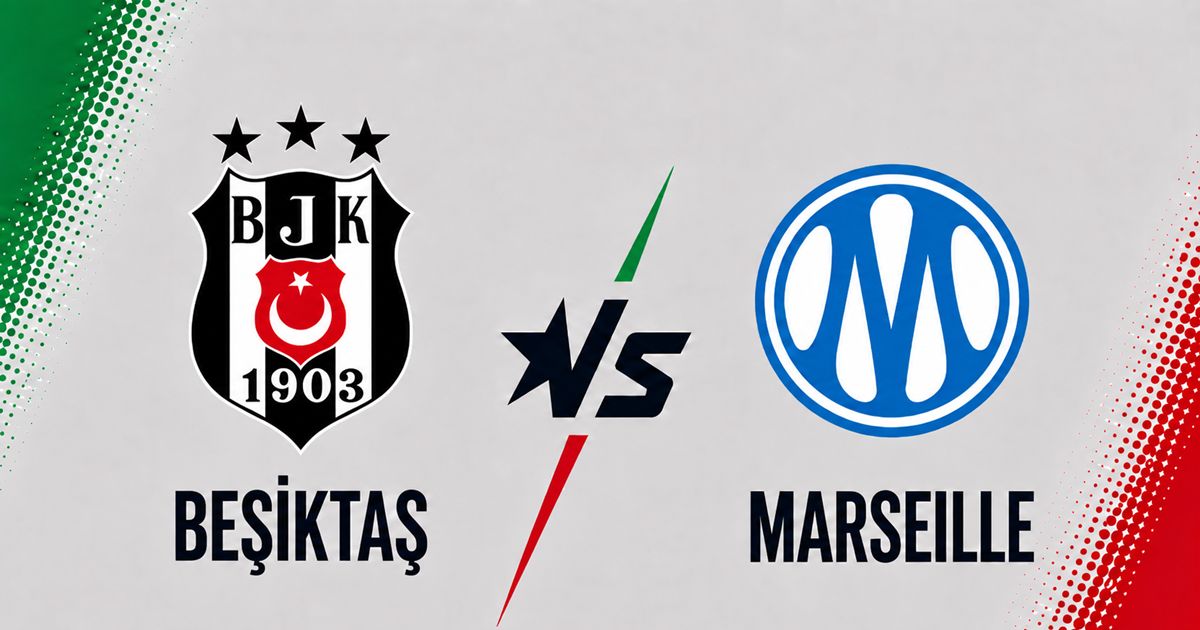 Beşiktaş, Marseille'i 1-0 yenerek Avrupa Ligi'ne güçlü bir başlangıç yapacak