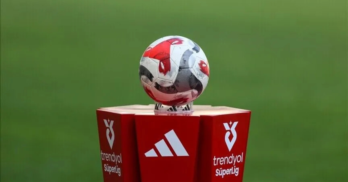 Trendyol Süper Lig'de 5. hafta maç programı açıklandı