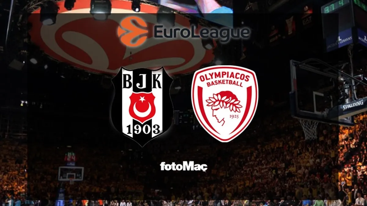 Beşiktaş, Olympiakos'u EuroLeague'de konuk ediyor