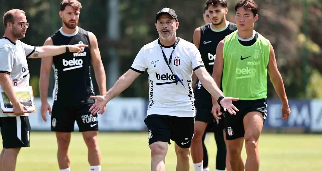 Beşiktaş, Midtjylland maçı öncesi antrenmanlarını sürdürüyor