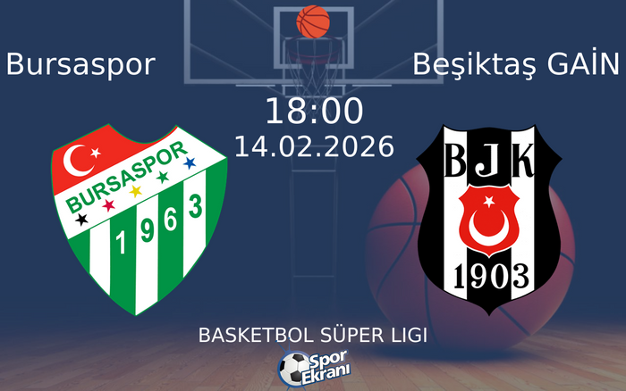 Bursaspor ile Beşiktaş GAİN Basketbol Süper Ligi Maçı Hangi Kanalda Yayınlanacak?