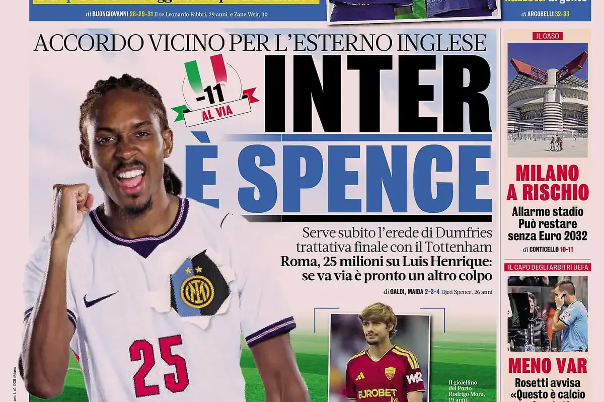 Inter, Spence ile anlaşmaya çok yakın; Roma Mora'yı transfer ediyor