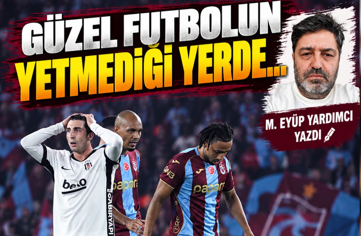 Beşiktaş, Trabzonspor karşısında güzel futbolu galibiyete dönüştüremedi