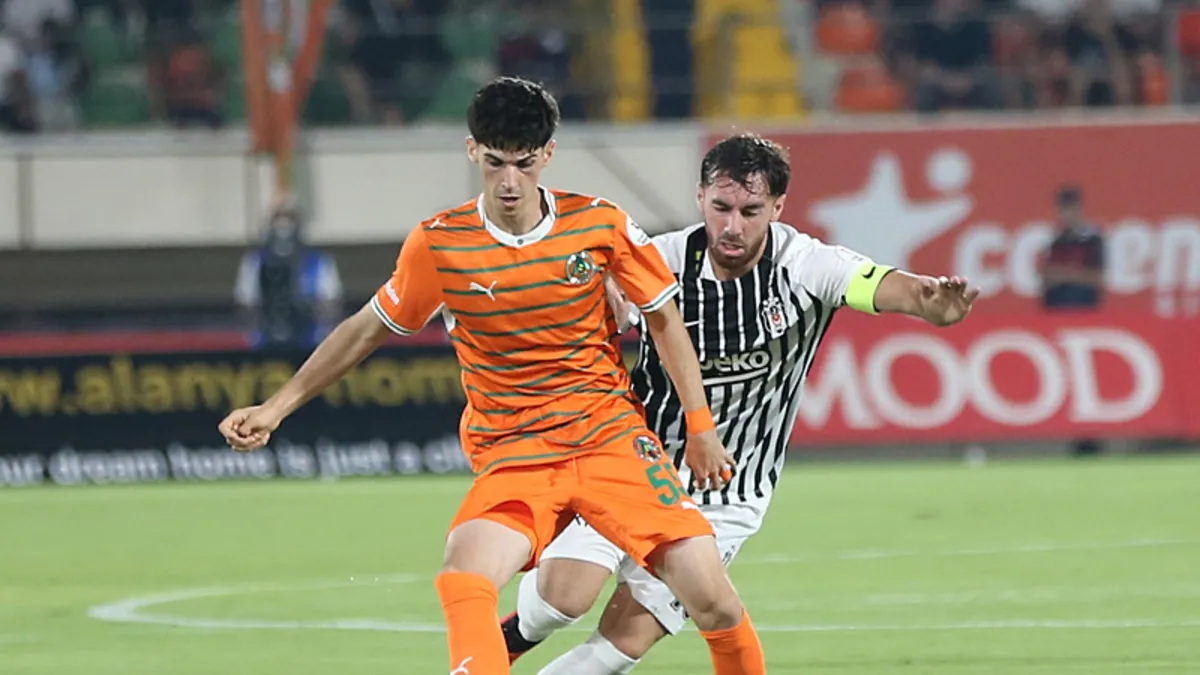Alanyaspor, Beşiktaş'ı 1-0 mağlup ederek sezonun ilk puan kaybını yaşattı