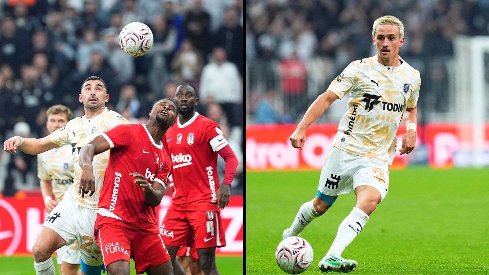 Başakşehir'den Beşiktaş maçı sonrası Emin Bayram ve Michal Karbownik'den açıklamalar