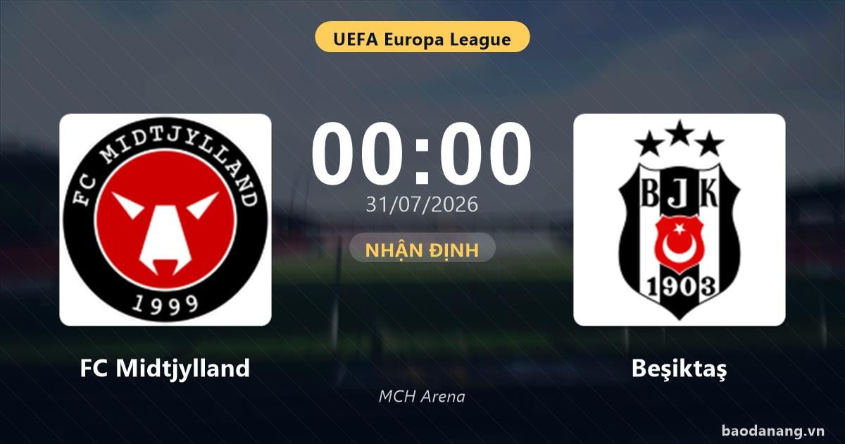 Beşiktaş, FC Midtjylland ile zorlu bir karşılaşmaya çıkıyor