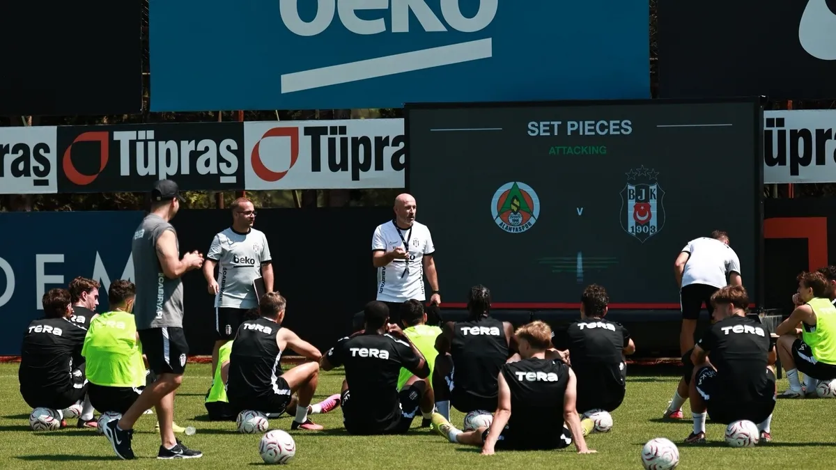 Beşiktaş, Alanyaspor Maçına Hazır: Antrenman Detayları