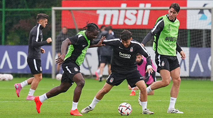 Beşiktaş, Olimpik Marsilya Maçı Hazırlıklarını Tamamladı