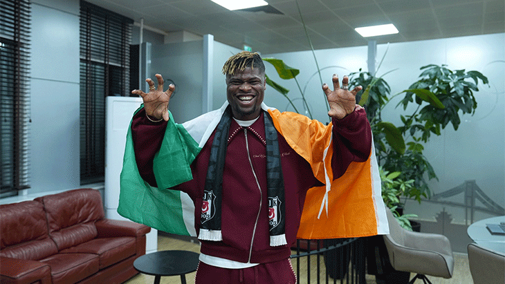 Beşiktaş, Emmanuel Agbadou'yu Renklerine Bağladı