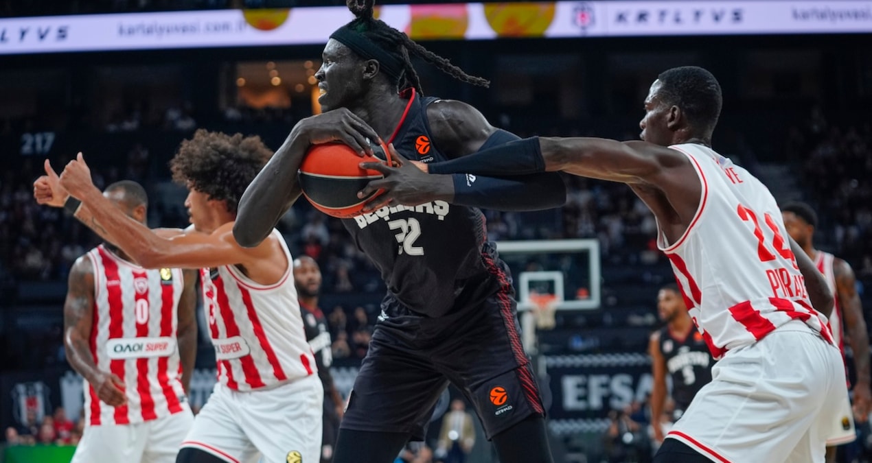 Beşiktaş, Olympiakos'a 81-73 Yenilerek 5. Mağlubiyetini Aldı