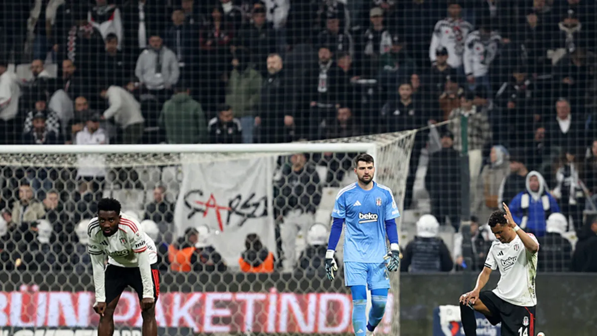 Beşiktaş, Galatasaray'a 1-0 yenilerek büyük maç hasretini sürdürdü