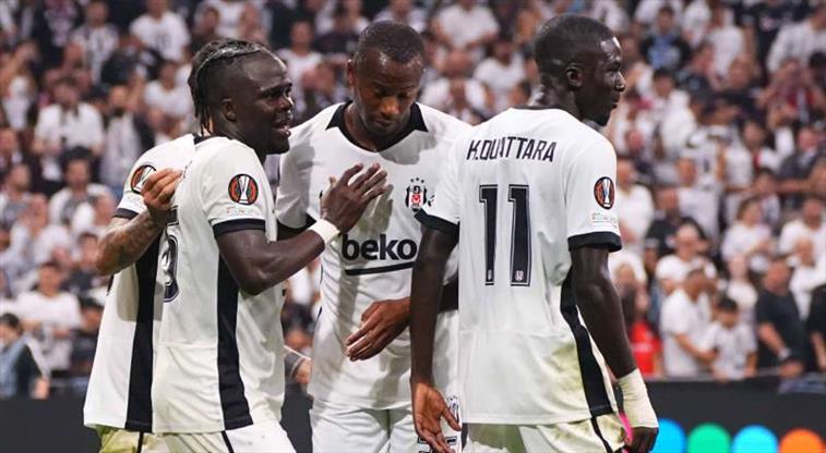 Beşiktaş, Marsilya'yı 4-1 ile mağlup ederek Avrupa'da gündem oldu
