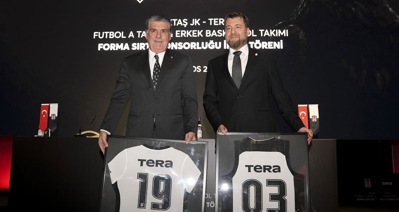 Beşiktaş'a Tera Holding'den iki sezonluk sponsorluk anlaşması