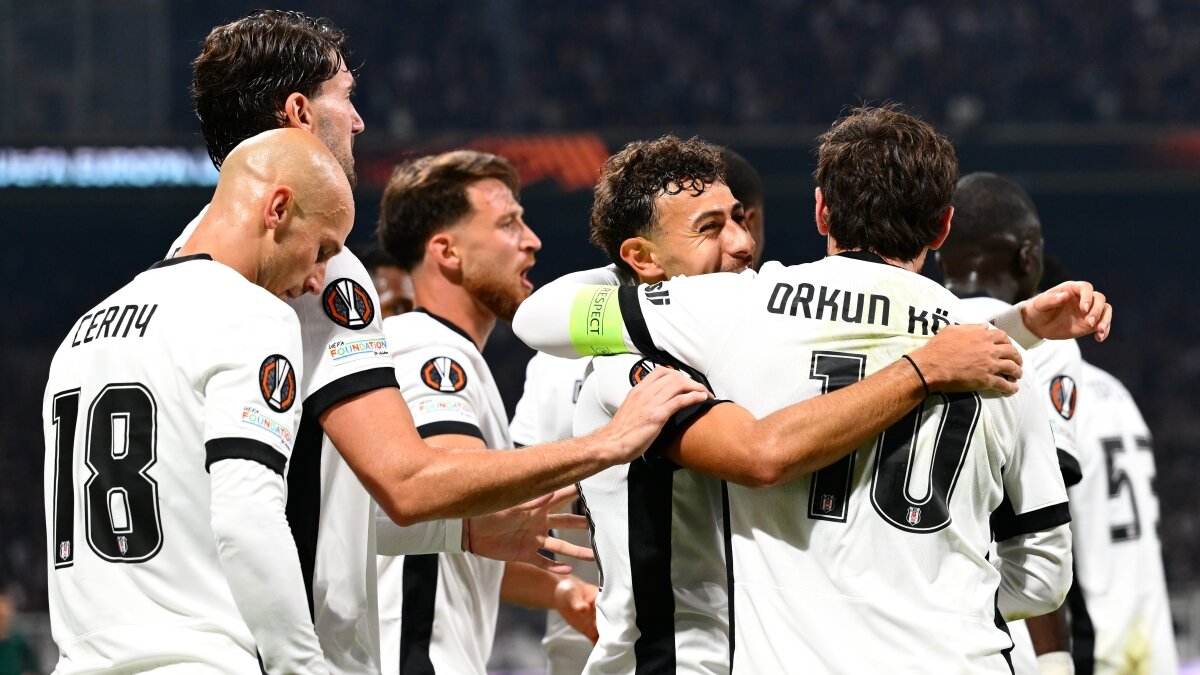 Beşiktaş, UEFA Avrupa Ligi'nde Marsilya'yı 4-1 ile geçti!