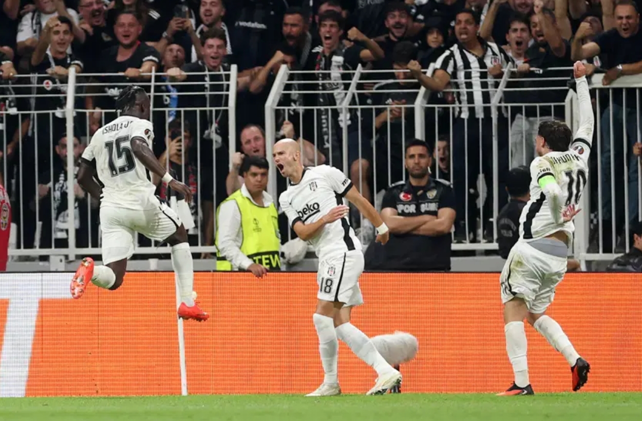 Beşiktaş, Marsilya'yı 4-1 ile geçerek Avrupa Ligi'ne harika bir başlangıç yaptı