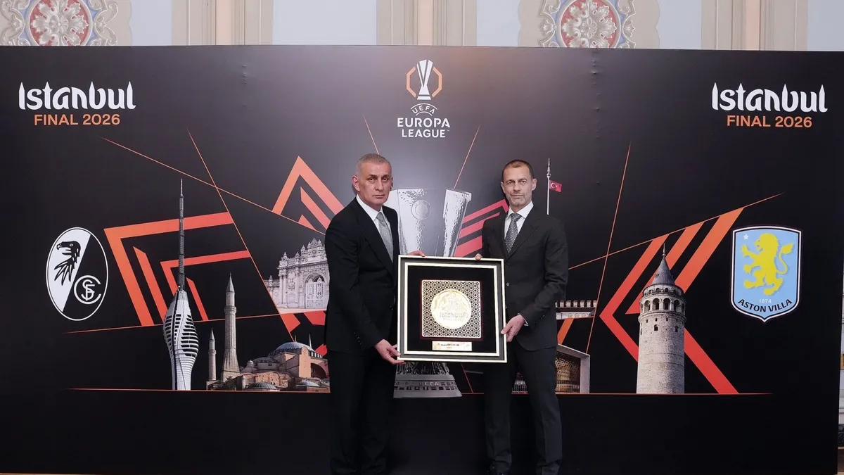 UEFA Avrupa Ligi Finali Öncesi Gala Yemeği Düzenlendi