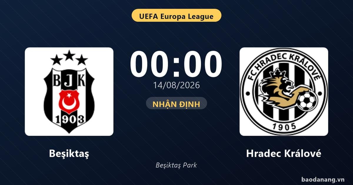 Beşiktaş - Hradec Králové maçı için tüm detaylar