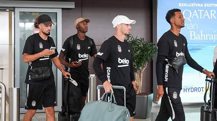 Beşiktaş, Slovakya'da kamp çalışmalarına başladı