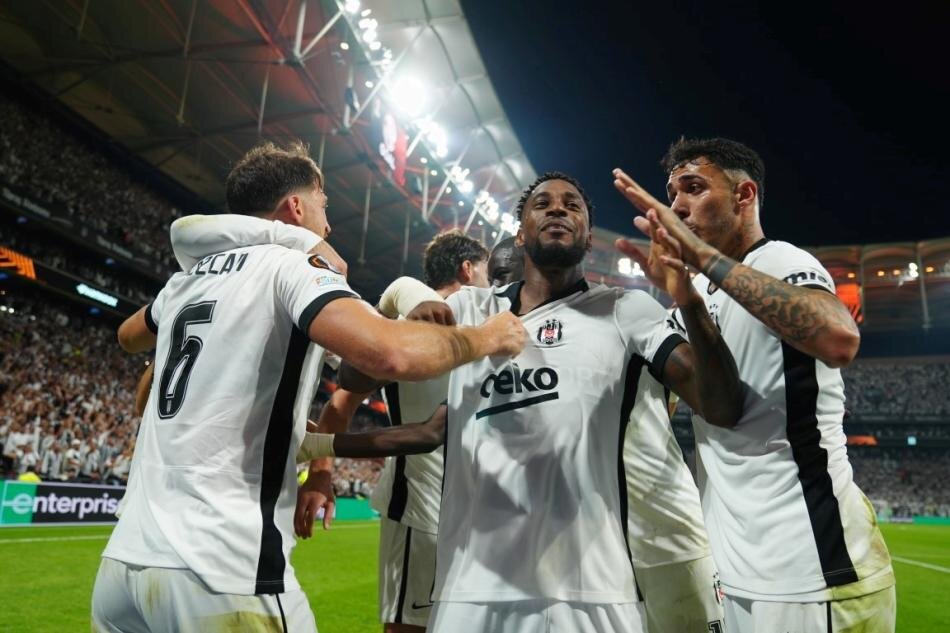 Beşiktaş, Marsilya'yı 4-1 ile geçerek Avrupa Ligi'ne galibiyetle başladı