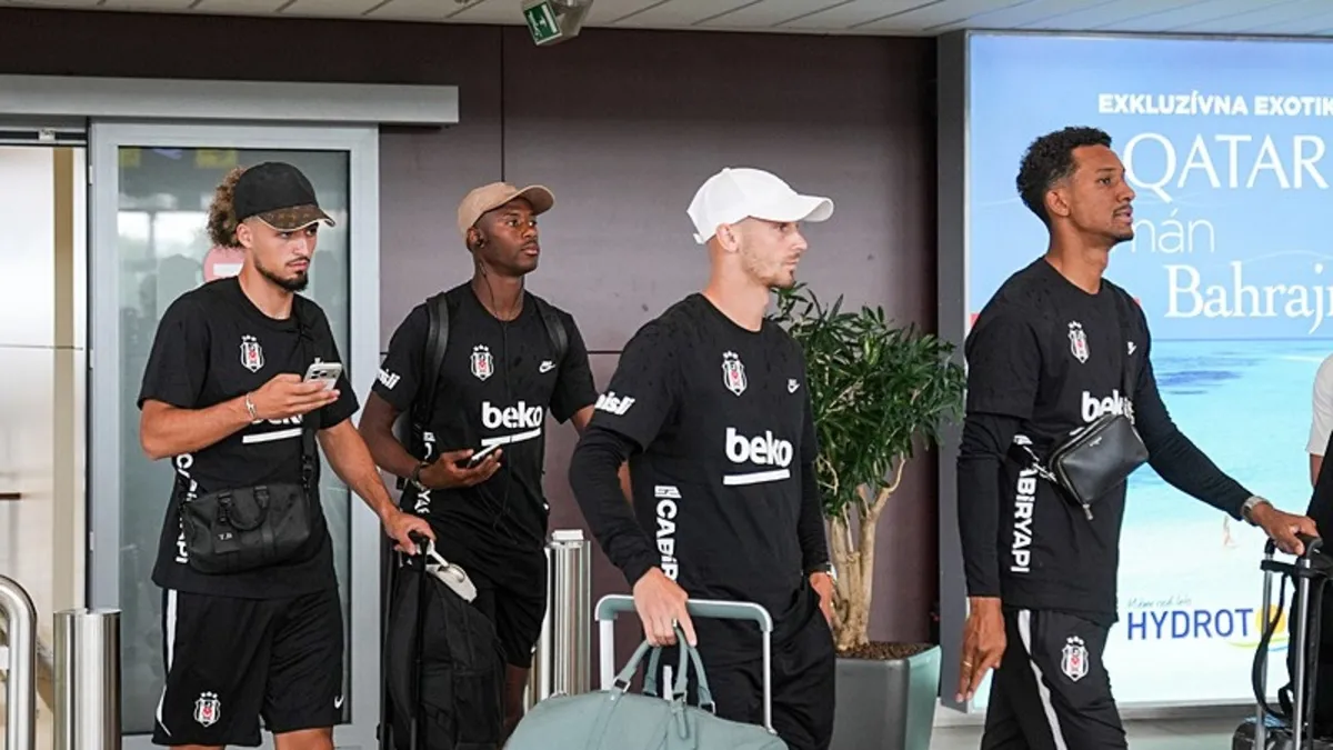 Beşiktaş, Slovakya kampına başladı: 6 hazırlık maçı programı açıklandı