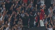 Junior Olaitan Beşiktaş tribünlerinde şov yaptı!