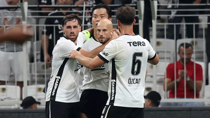 Beşiktaş, Hradec Kralove'u 1-0 yenerek play-off turuna yükseldi