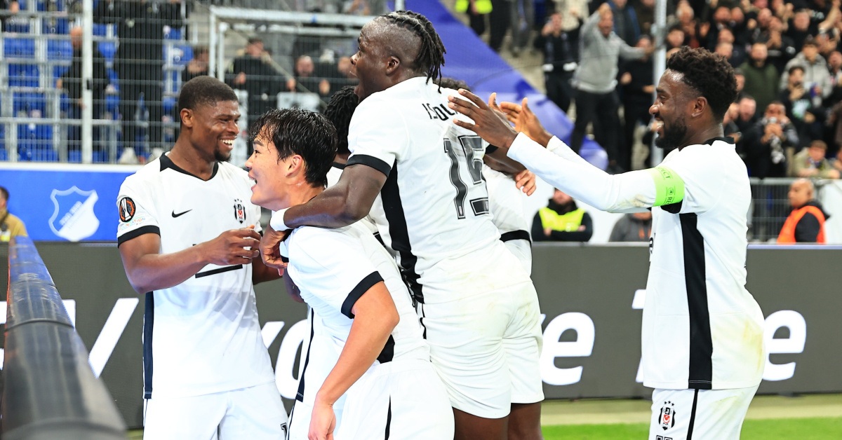 Beşiktaş, Hoffenheim'ı 3-2 mağlup ederek Avrupa'da önemli bir galibiyet aldı