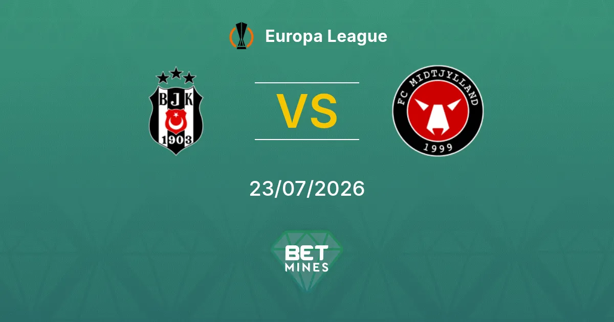 Beşiktaş ve FC Midtjylland Avrupa Ligi'nde karşı karşıya geliyor