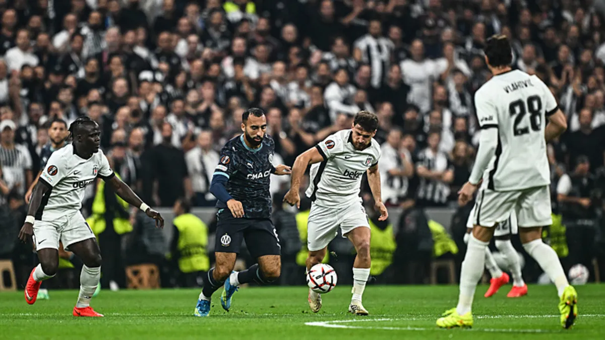 Beşiktaş, Marsilya'yı 4-1 ile geçerek Avrupa Ligi'ne galibiyetle başladı
