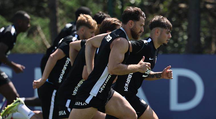 Beşiktaş, Midtjylland Maçı Hazırlıklarına Devam Ediyor
