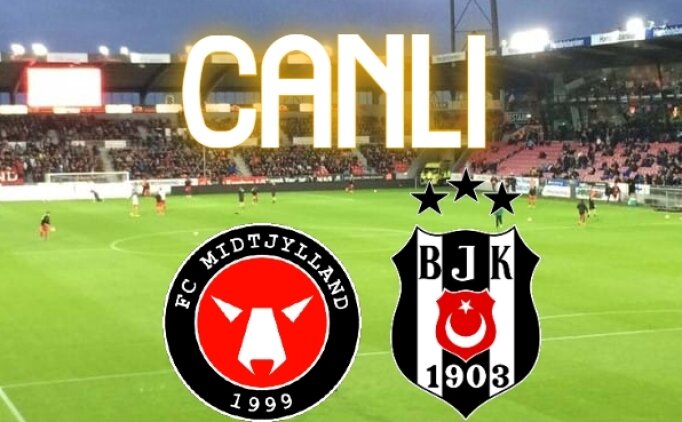 Beşiktaş, Midtjylland ile UEFA Avrupa Ligi'nde karşılaşacak! Canlı yayın bilgileri