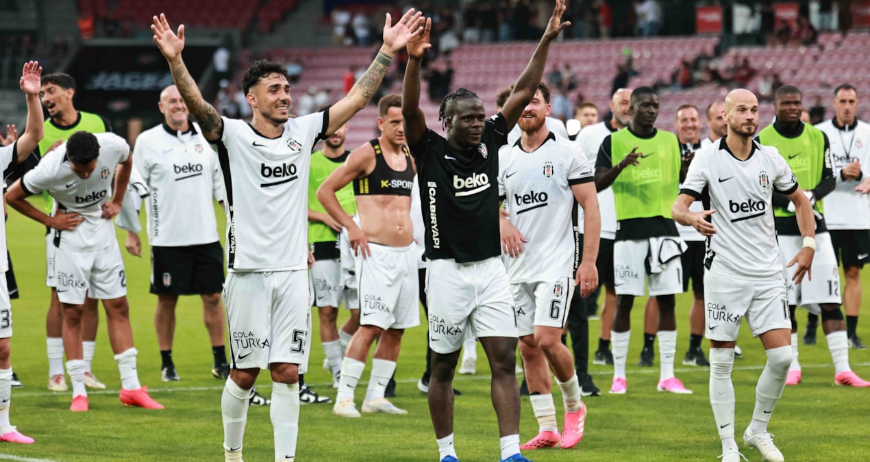 Beşiktaş, Avrupa'da 3. tura yükselerek Türkiye'nin puanını artırdı