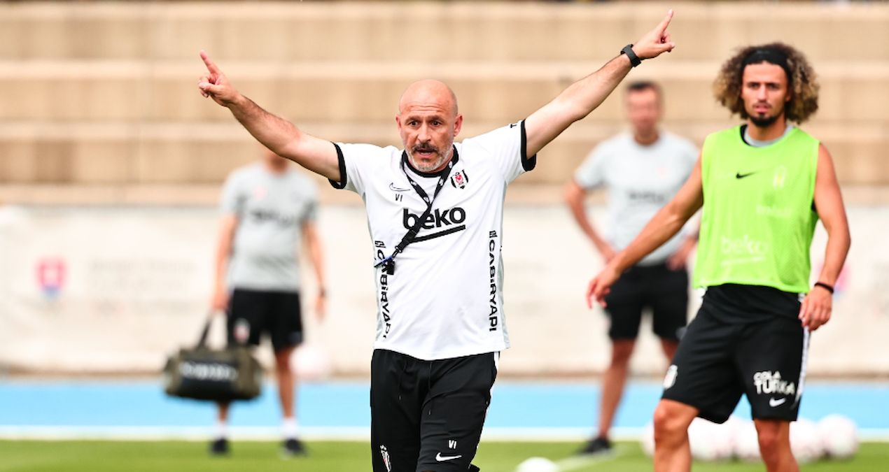 Beşiktaş'ta iki yeni isim idmanda yer aldı