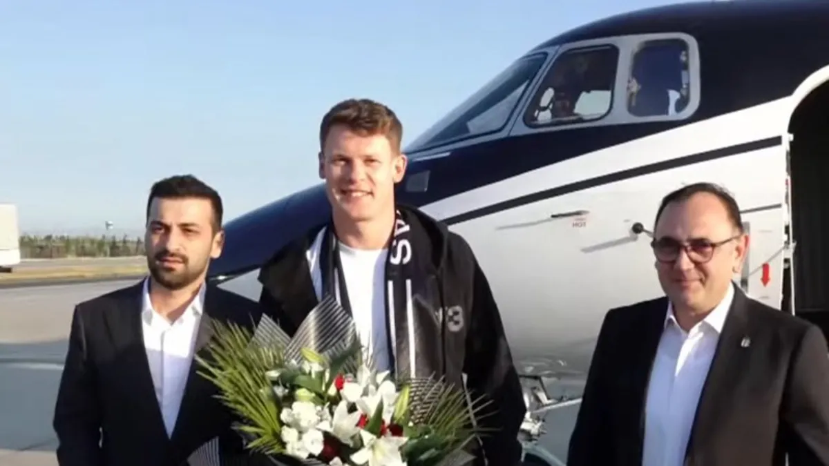 Beşiktaş'ın yeni transferi Alexander Nübel İstanbul'a geldi!
