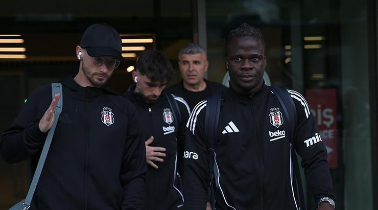 Beşiktaş kafilesi Rize'ye ulaştı